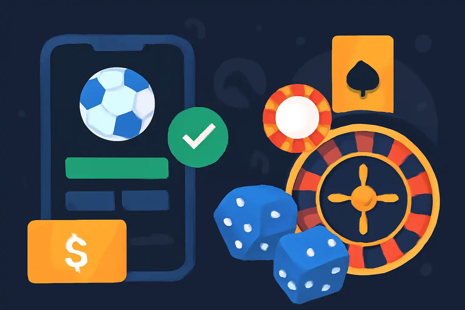 Hero illustration: Sportsbook and Casino Sections Explained, Indibet