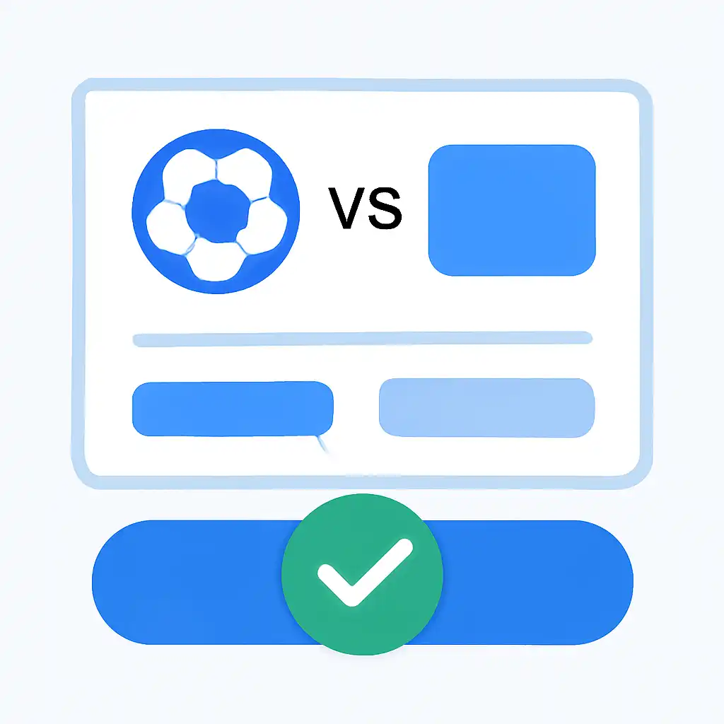 Close-up of button or form field for in-play betting, Indibet