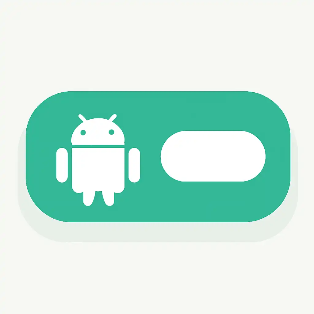Close-up of button or form field for android apk install, Indibet