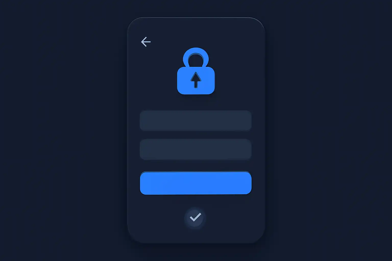 Detail screen: password reset, mobile screen, Indibet